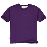 Oversized T-shirt Eggplant