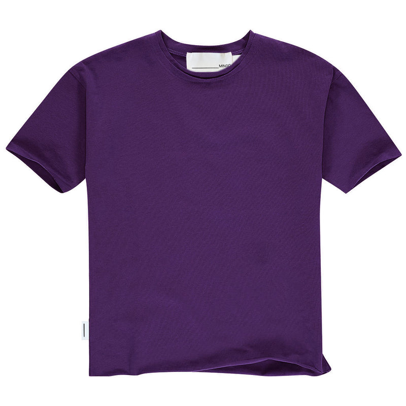 Oversized T-shirt Eggplant