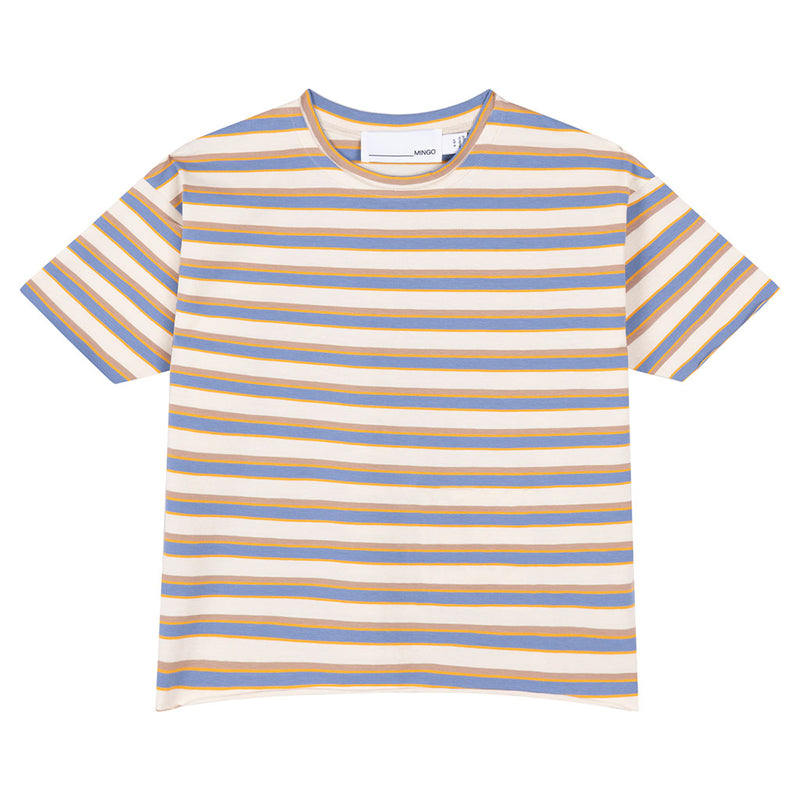 Oversized T-shirt Multi Stripes
