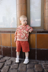 Short Dusty Red