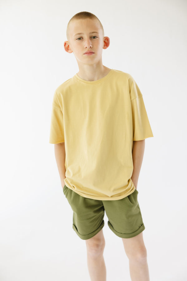 Oversized T-shirt Camel