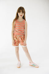 Singlet Salmon Stripe