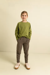 Cropped Chino Slate