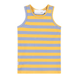 Singlet Greyish Blue Stripe