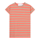 T-shirt Dress Salmon Stripes