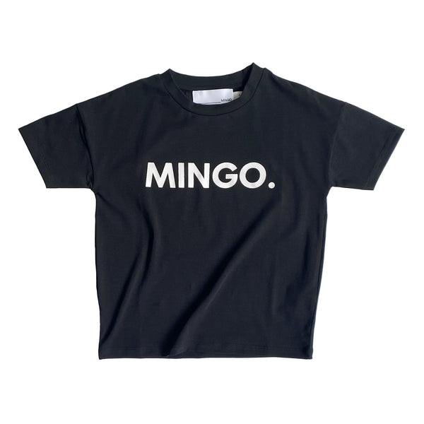 Children's T-Shirt MINGO Black