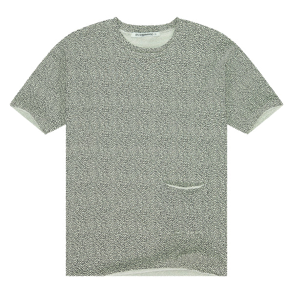 MINGO kinder T-shirt Stip Zwart/wit van bio katoen